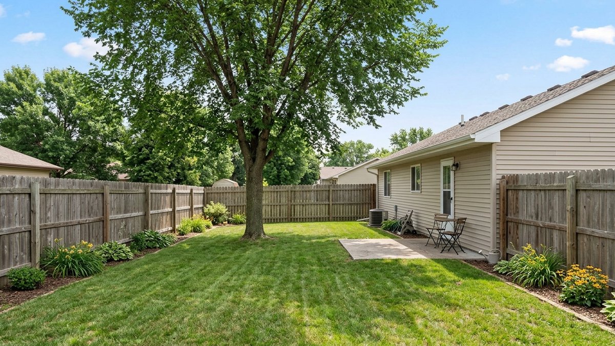 Mature Trees and Usable Yard Space for Yankton Buyers