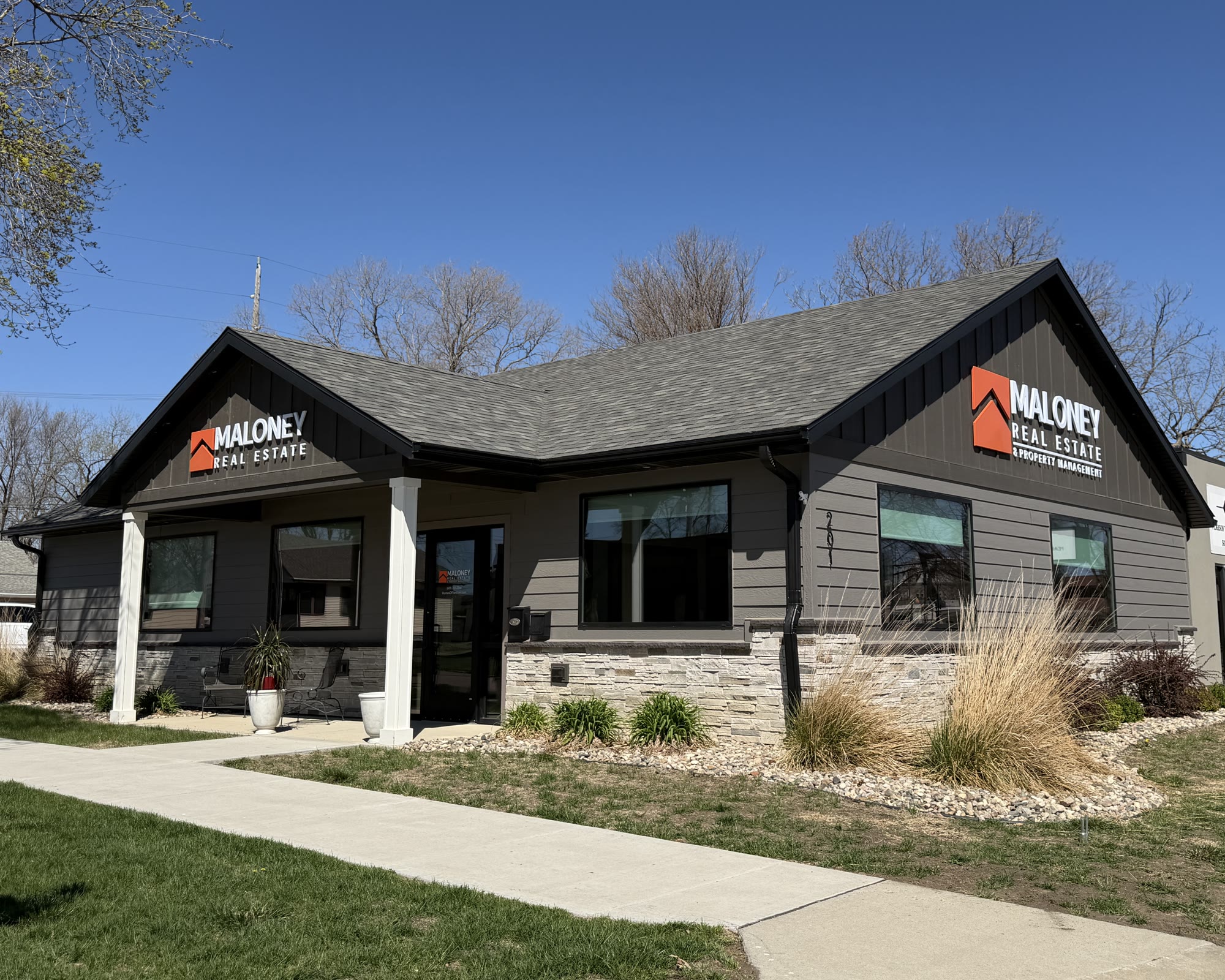 Maloney Real Estate office building in Yankton