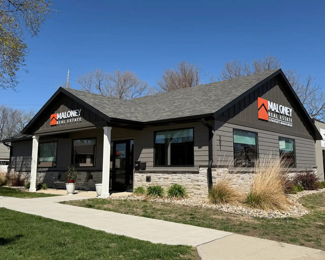 Maloney Real Estate office building in Yankton